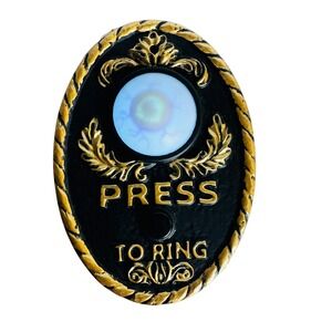 Animated Eyeball Doorbell Halloween Prop Lights Sounds Spooky Decor Big Lots